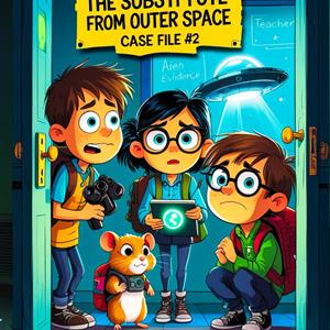 The Secret School Files: Case #2 THE SUBSTITUTE FROM OUTER SPACE: Class is in session, but this substitute is out of this world! cover