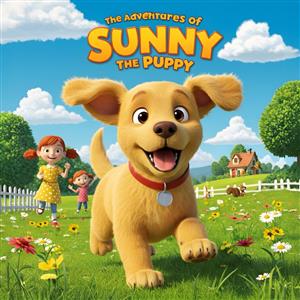 The Adventures of Sunny the Puppy: Explore the Big World Through the Eyes of One Little Pup