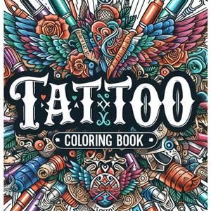 Simple Bold Tattoo Designs: A Coloring Book for Teens and Adults: Clean Line Art for Relaxation and Creativity cover