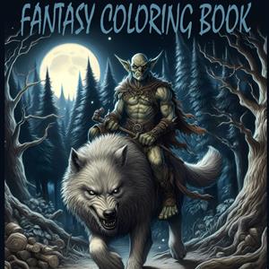 Goblin Coloring Book: Stress and Relaxation for Adults and Teens cover